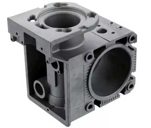 Outer profile and inner cavity precision casting