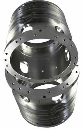 Tapping and drilling of aerospace titanium parts