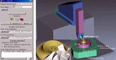 Path simulation of 5-axis high-speed milling