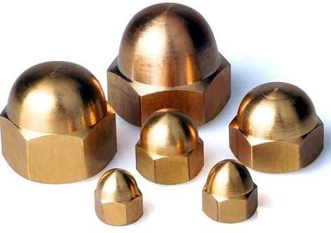 Copper turning parts with ball head