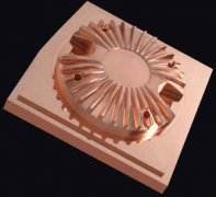 CNC finishing of thin-wall electrode curved surface