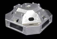 5-axis machining of free-form surface chassis