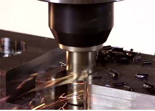CNC milling of hardware parts